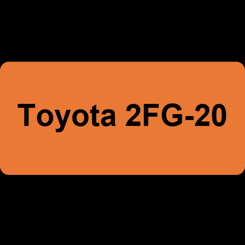 Toyota 2FG-20